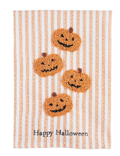 Pumpkin Halloween Bead Towel