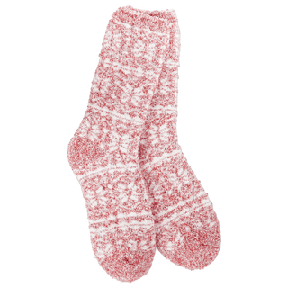 Fair Isle Red Socks