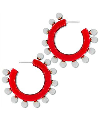 Red Gameday Hoop