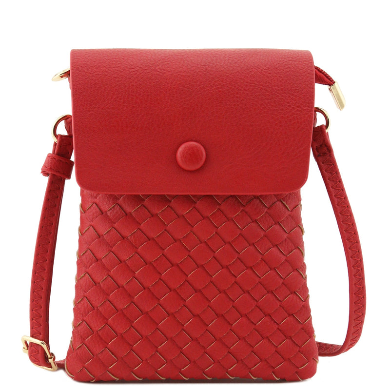 Red Small Modern Crossbody