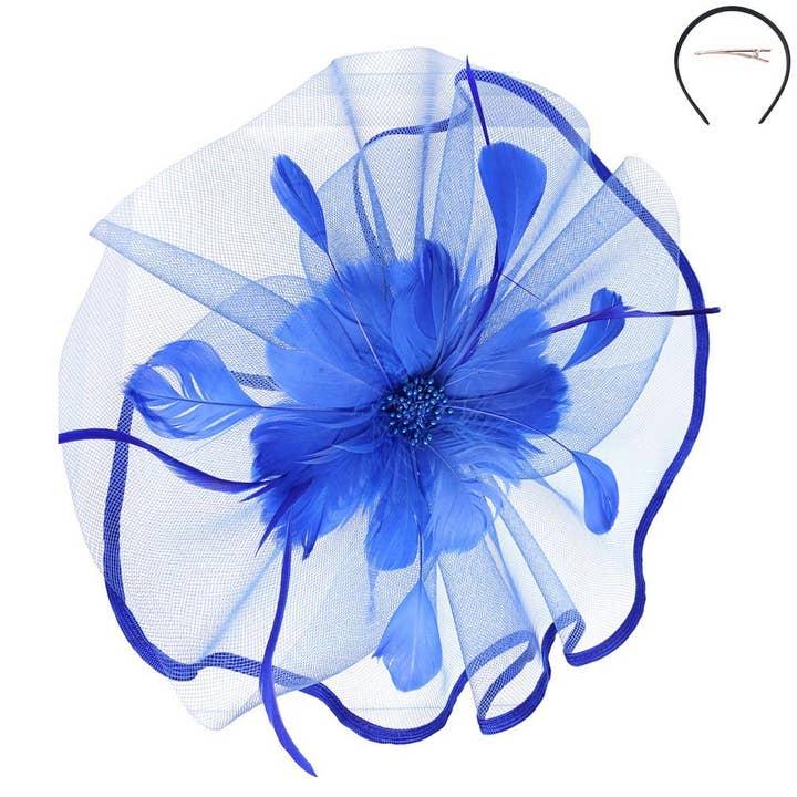 Royal Satin Fascinator