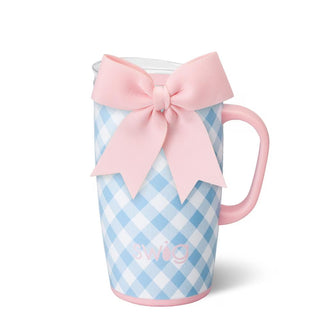 Gingham Mug 18oz