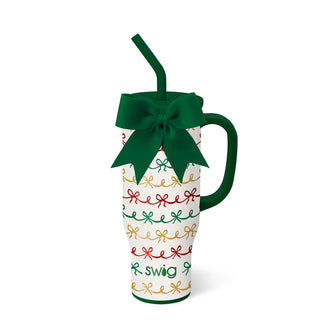 Christmas Bows Swig Mega Mug 30oz