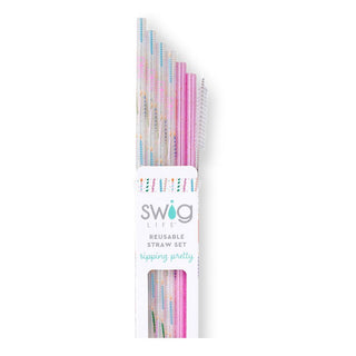 Make a Wish Reusable Straw Set
