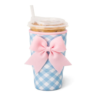 Gingham Cup Coolie (Large)