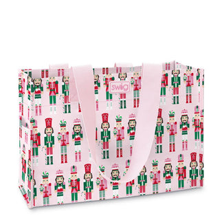 Sugar Plum Soldier Reusable Bag 18"x13"