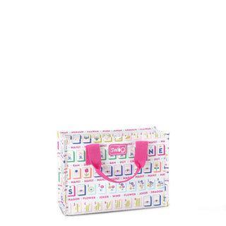 Small Mahjong Reusable Swig Bag