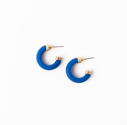 SM Blue&White Amanda Earring