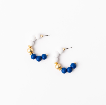 SM Blue&White Janette Earring