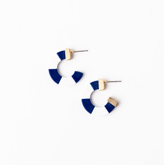 SM Blue&White Melody Earring