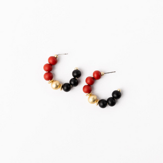 SM Red&Black Janette Earring