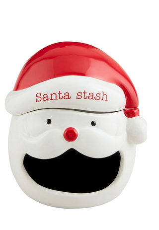 Santa Open Candy Container