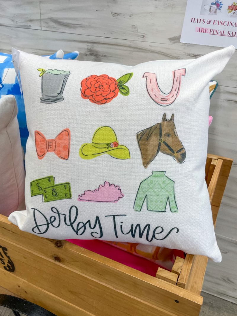 Derby Icon Pillow