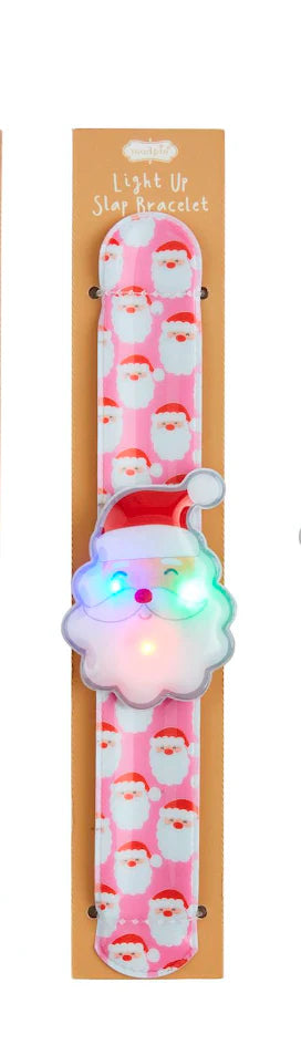 Pink Santa Slap Bracelet