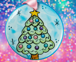 Vintage Gumdrop Tree Ornament