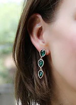 Emerald Jordan Teardrops Earring