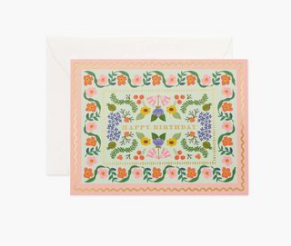 Sicily Garden Birthday Card