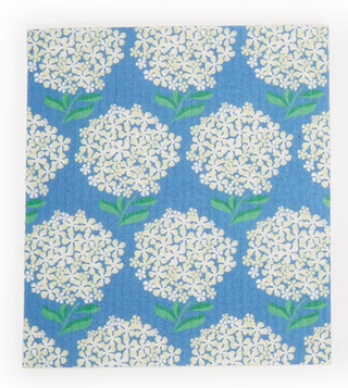 Biodegradable Hydrangea Cloth Blue