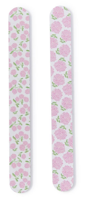 Hydrangea Nail File- Pink