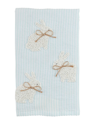 Seersucker Easter Bead Towel