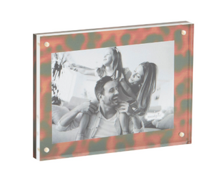 Small Tortoise Acrylic Block Frame