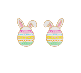 Easter Egg Bunny Ear Stud