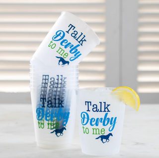 Talk Derby to Me Party Cups