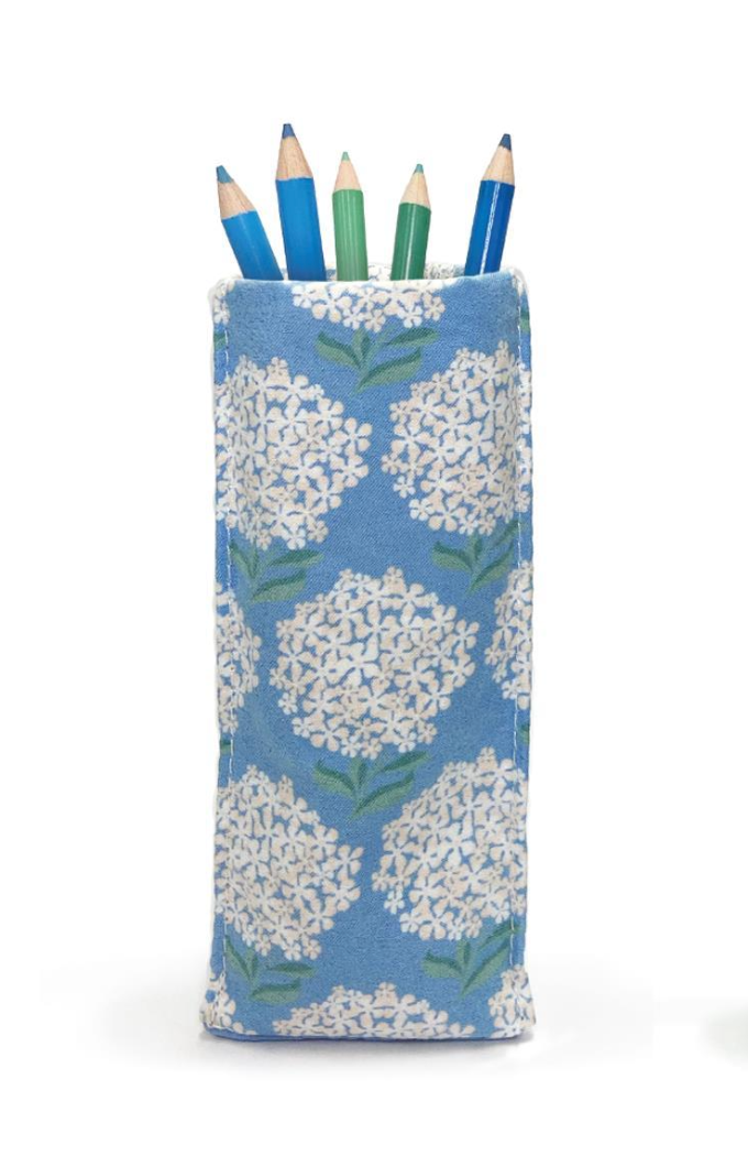 Hydrangea Eyeglass/Accessory Holder Blue