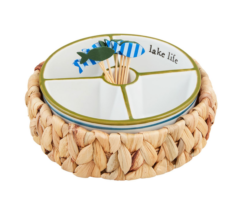 Lake Tidbit & Toothpick Set