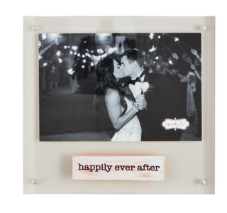 Happily Ever After Acrylic Frame