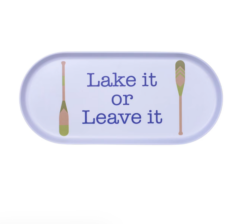 Lake It Melamine Platter