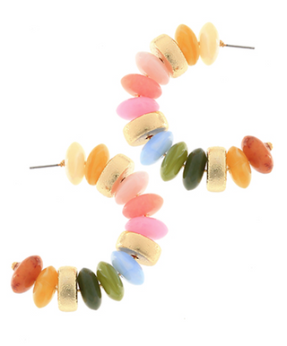 Multi Rondelle Hoop