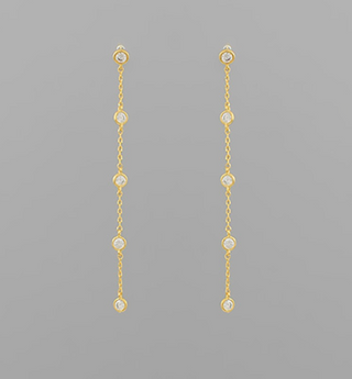 Crystal Drop Earring