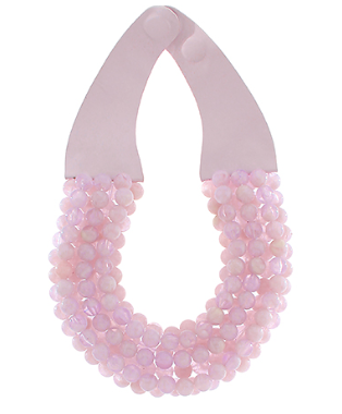 Pink Agate Layered Necklace