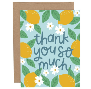 Thank You Lemons Card