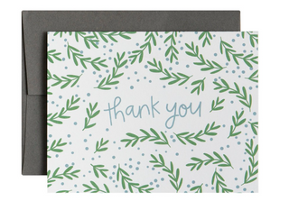 Thank You Folded Card
