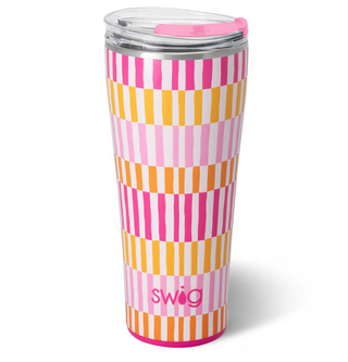 32oz Sherbet Stripe Swig
