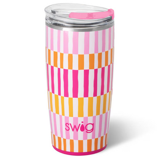 Sherbet Stripe 22oz Tumbler