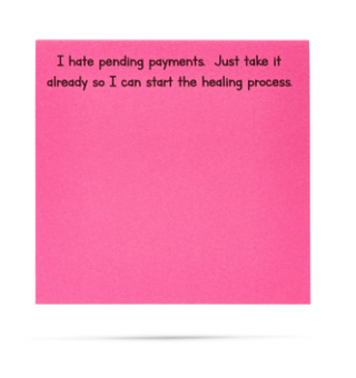 Pending Payment Little Notes
