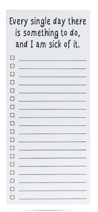 Every Single Day List Pad