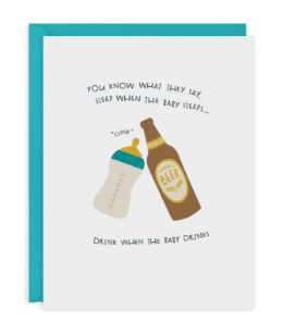 Baby Drinks Card