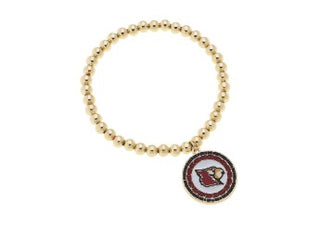 Beaded Gameday Bracelet UofL
