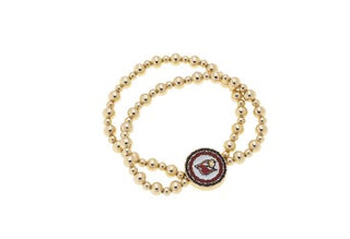 UofL Beaded Gameday Bracelet 