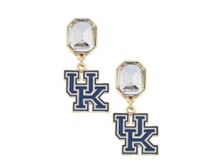 KY Wildcats Rhinestone Earrings