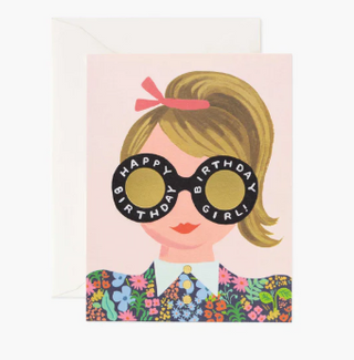 Meadow Birthday Girl Card
