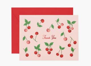 Cherries Thank You Card