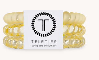 Butter Yellow Large Hair Ties