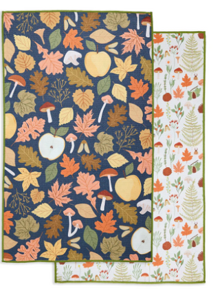 Fall Botanist Microfiber Dish Towel