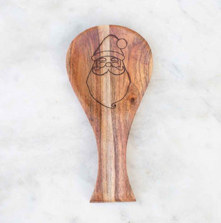 Jolly Santa Spoon Rest Natural