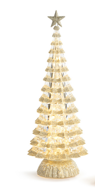 Large Light up Sparkly Tree Decor